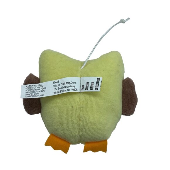Target Plush Owl Hanging Plush Stuffed Animal Toy 4"x4.5" Hand Held - Picture 3 of 6